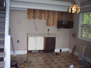 Kitchen before